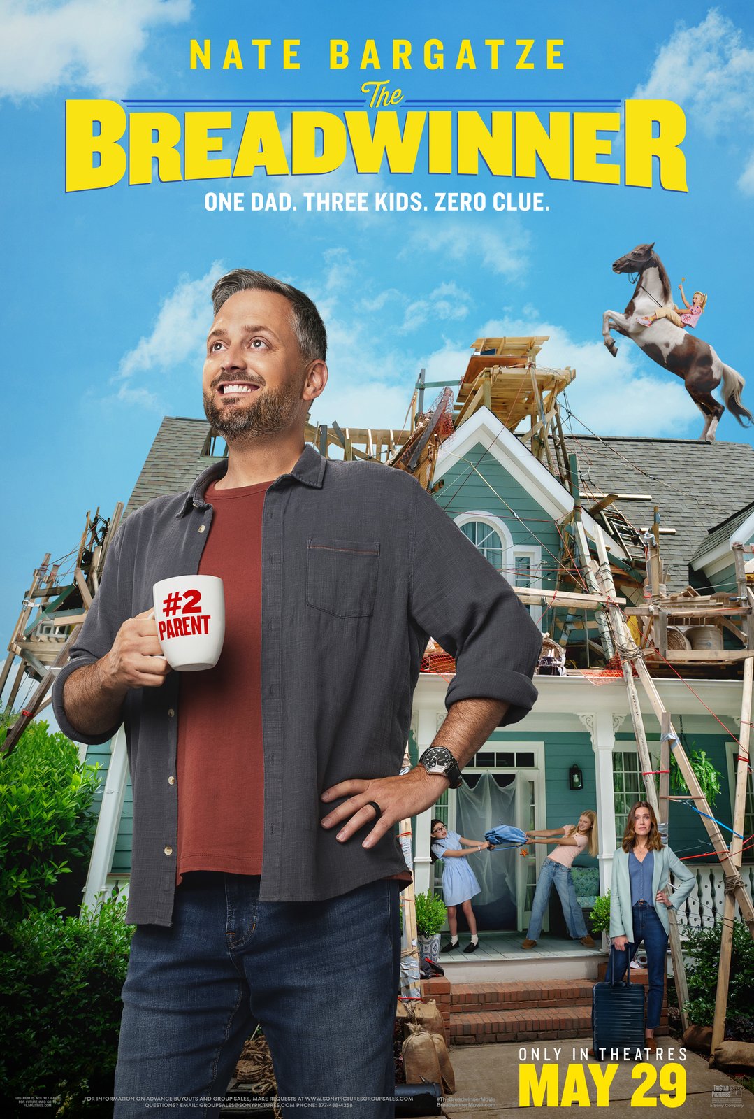 The Breadwinner — Nate Bargatze, film key art
