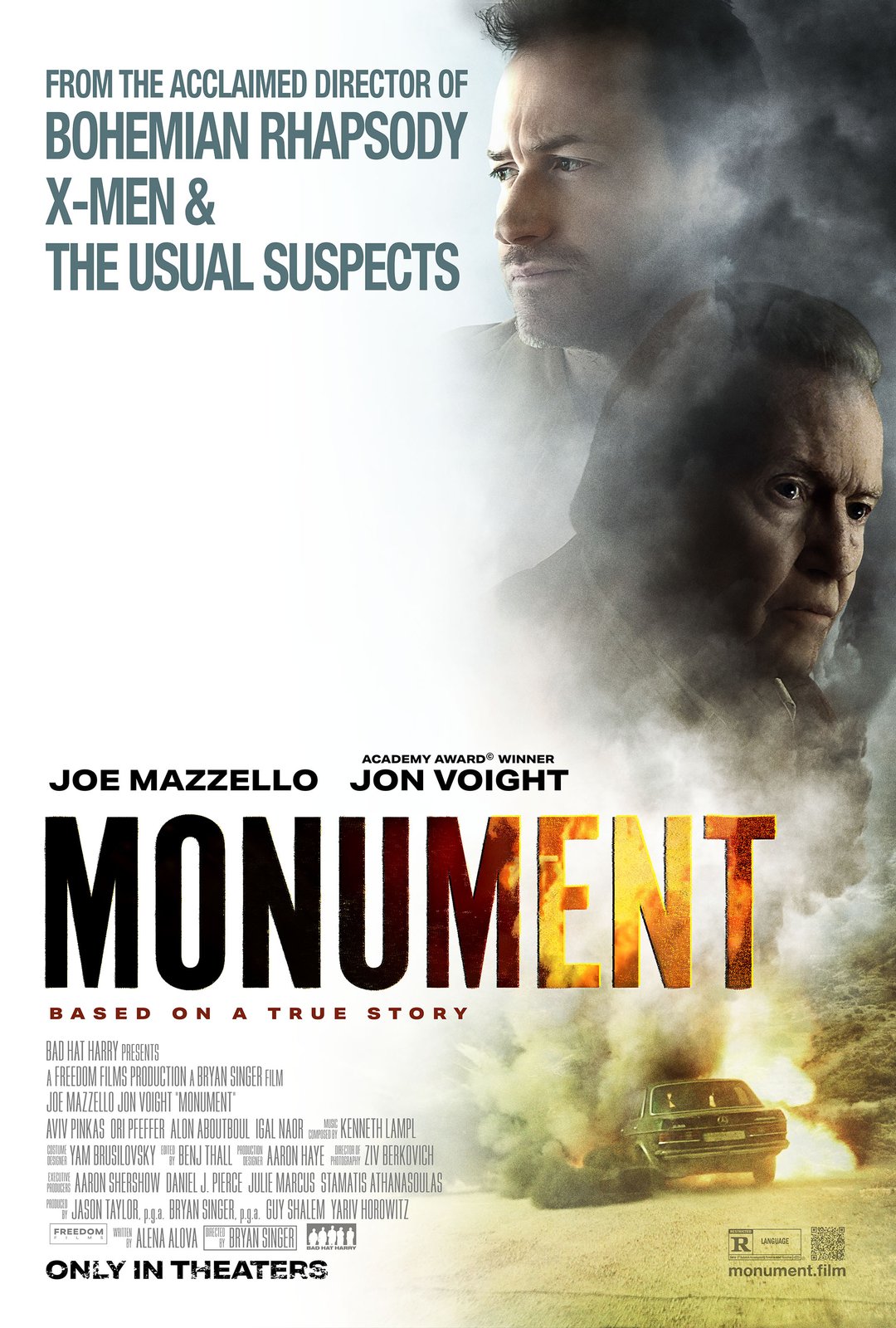 Monument — Jon Voight and Joe Mazzello, film poster