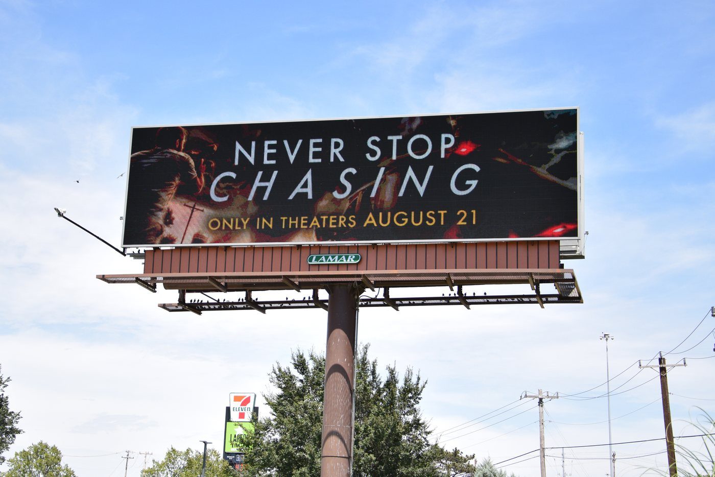 Never Stop Chasing digital bulletin, Oklahoma City