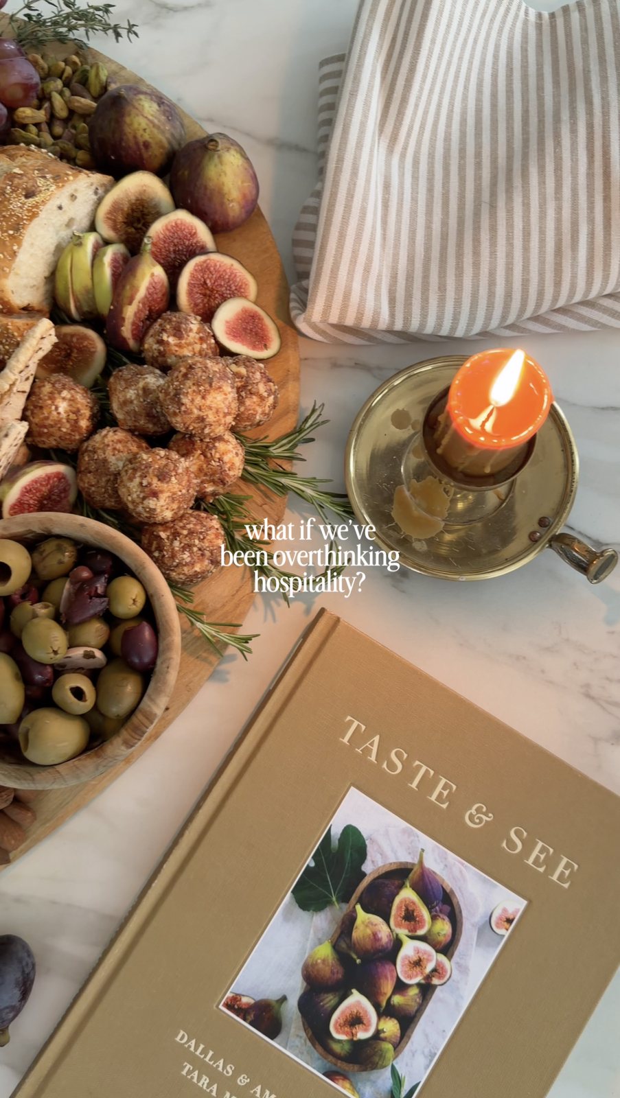 Amy Romfo Reel for Taste & See — hospitality table setting